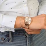 Regal horloge met armband in cadeaudoosje