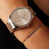 Regal Set Dames Horloge Zilverkleurig met armband RG3414-632