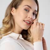 Ring, 585 Gelbgold, 2 Zirkonia