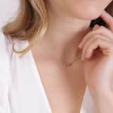 Zilveren ketting 3hartjes