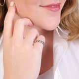 Ring aus 925 Silber Bali, Gourmet-Kettenglied