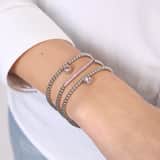 Armband-Set Endless, Edelstahl mit Kristall