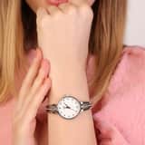 Regal horloge met stainless steel band