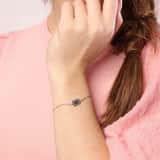 Zilveren armband Romeinse krans