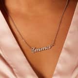 Namenskette Julia, 925 Silber, small