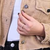 9 karaat ring stardust