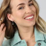 Zilveren ketting met hanger hart love