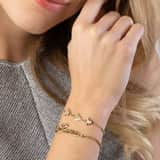 Guess-Armband, Edelstahl, vergoldet, Guess LOGO POWER