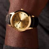 Q & Q Heren Horloge Zwart C152J103Y