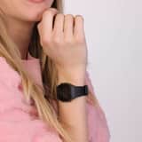 Casio Retro Digitaal Dames Horloge Zwart LW-204-1BEF