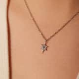 Myla stainless steel goldplated ketting voor dames