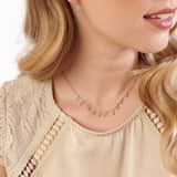 Stainless steel ketting met groene aventurijn