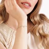 Armband, Edelstahl, mit Aventurin-Quarz in Rosa
