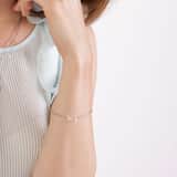 Armband, Edelstahl, mit Mondstein
