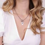 Stainless steel ketting met hangers