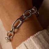 Armband, Edelstahl, Cossette