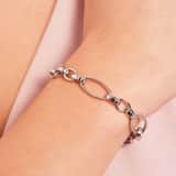 Gerecycled stainless steel armband Modeste