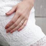 14K bicolor gouden dames trouwring 3mm Lina TW 310