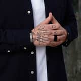 Herrenarmband, Edelstahl, Spigaglied, Antik-Stil