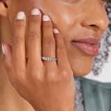 Zilveren ring twisted
