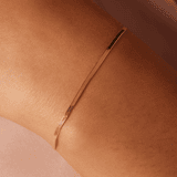 Armband, 925 Silber, vergoldet, mit Schlangenglied