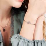 Stainless steel armband met sterrenbeeld maagd