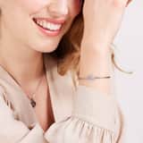 Stainless steel armband met Davidster
