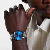 Q&Q herenhorloge met stalen band