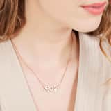 Elora gerecycled zilver gerecycled zilveren rose ketting voor dames