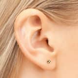 Studex schietoorbel 14 karaat goud diamant 0.05ct 402