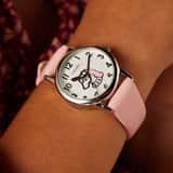 Little Miss Lovely Kinder Horloge Roze PU leer