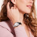 Regal dames horloge met stainless steel band