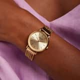 Donna Mae Dames Horloge Goudkleurig