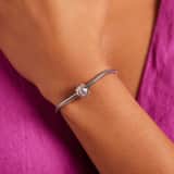 Bettelarmband-Anhänger aus Edelstahl, Ziffer Sechs