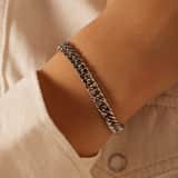 Stainless steel gourmet armband