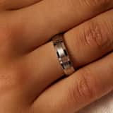 Stainless steel ring mat/glans