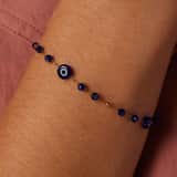 Stainless steel goldplated fantasiearmband voor dames