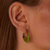 Stainless steel goldplated oorringen voor dames