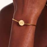 Armband aus Edelstahl, vergoldet, Sisters