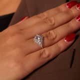 Ring aus 925 Silber mit Zirkonia