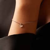 Armband aus Edelstahl mit Herz
