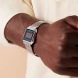 Casio Digitaal Horloge Zilverkleurig A700WEMS-1BEF