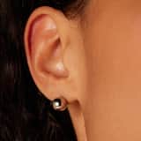 Edelstahlohrringe, Kugel, 8mm