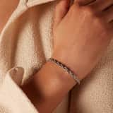 Stainless steel armband koord 5mm