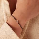 Tennisarmband aus Edelstahl, Steinbock/Capricornus