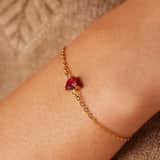Stainless steel goldplated fantasiearmband voor dames