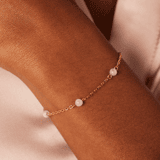 Stainless steel goldplated fantasiearmband met amazoniet voor dames