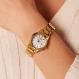Citizen goudkleurig dameshorloge FE1242-78D