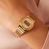 Casio retro dameshorloge goudkleurig LA700WEG-9AEF