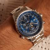 Edifice Uhr mit Armband aus Edelstahl EF-527D-2AVUEF